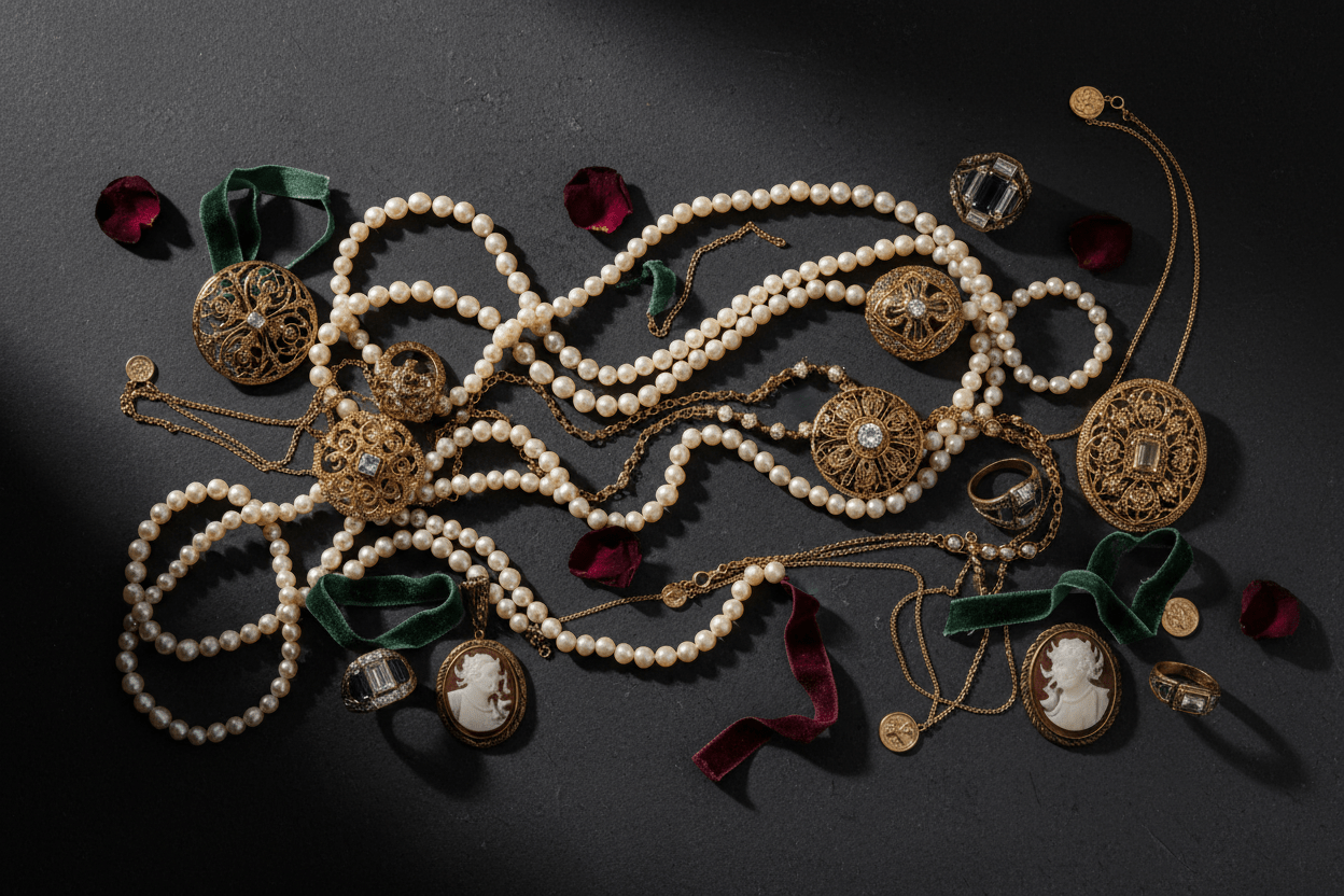 How to Build a Vintage Jewelry Collection on a Budget - Vintgedrifter