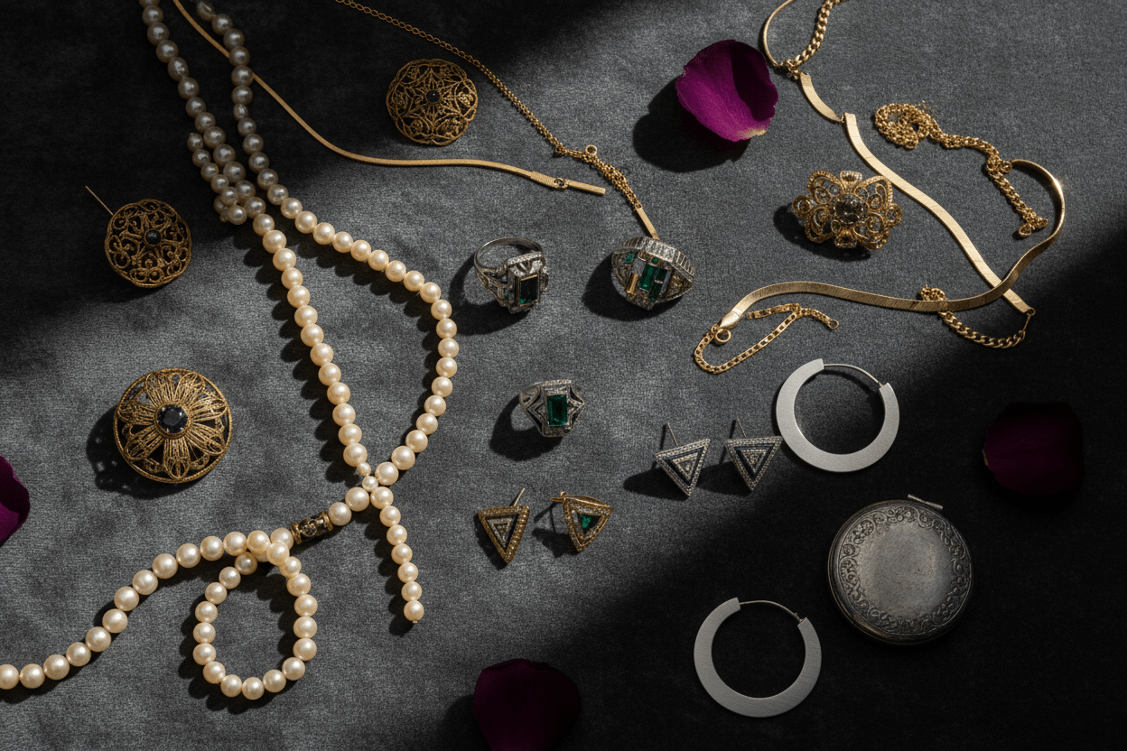 How to Mix Vintage and Modern Jewelry - Vintgedrifter