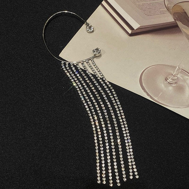 14K Gold & Silver Plated Geometric Ear Hook Earrings – Women's - Vintgedrifter