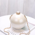 Acrylic Round Ball Evening Bag – Women's Luxury Crossbody Clutch - Vintgedrifter
