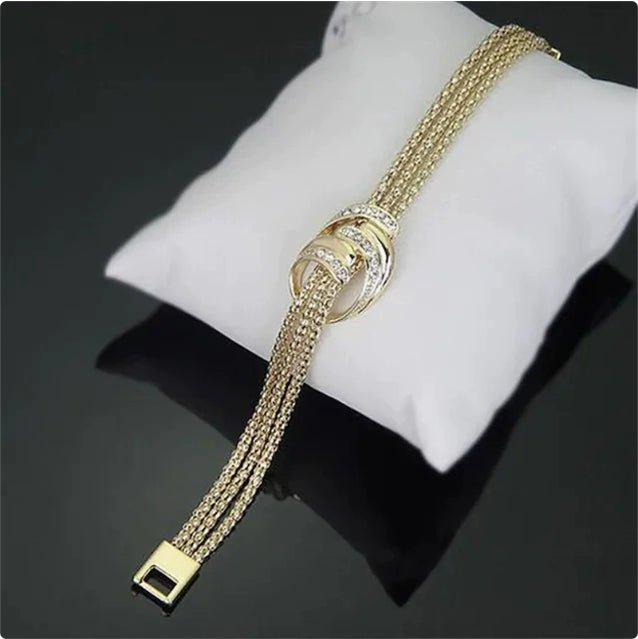Europe And The United States Jewelry Necklace, Bracelet, Earrings, Rings, Wedding Bride Jewelry Set Four Pieces, Sell Fast Sell Hot - Vintgedrifter