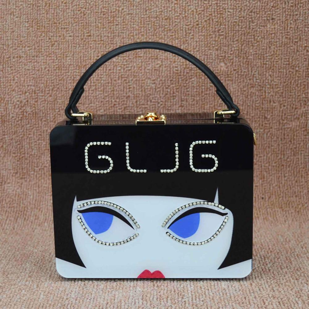 Geometric PU Leather Crossbody Bag – Mini Messenger Bag with Lock Closure - Vintgedrifter