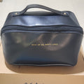 Large Capacity PU Leather Travel Cosmetic Bag – Women's Makeup Organizer | 9 Colors - Vintgedrifter