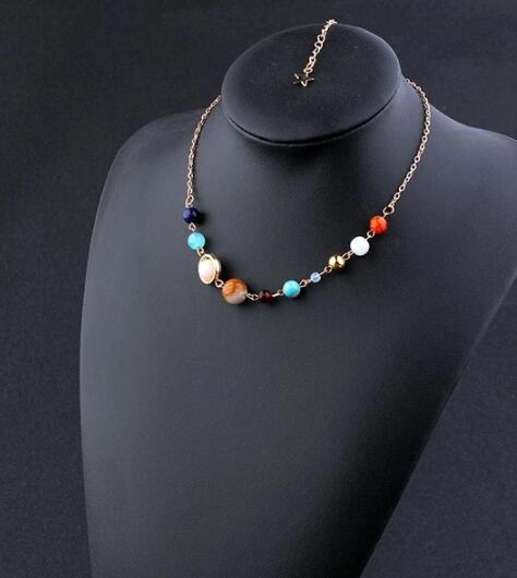 Planet vintage necklace - Vintgedrifter
