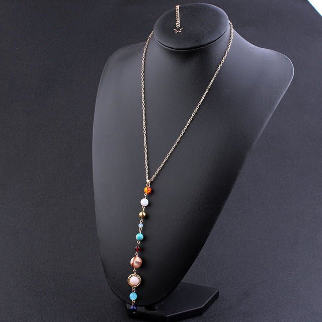 Planet vintage necklace - Vintgedrifter