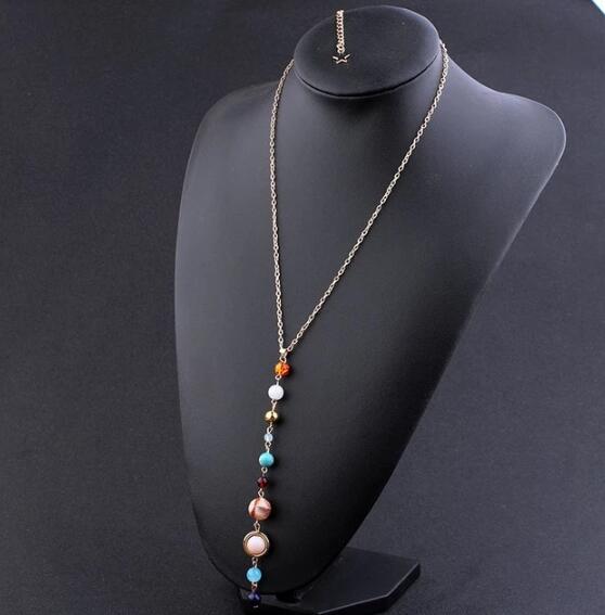 Planet vintage necklace - Vintgedrifter