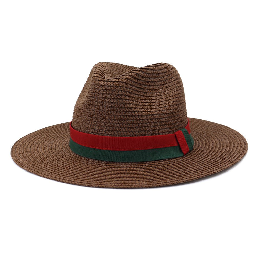 Unisex Straw Beach Sun Hat – Outdoor Seaside Hat | 10 Colors - Vintgedrifter