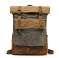 Vintage Canvas Backpack – Unisex Retro Style Laptop Bag | 20–35L - Vintgedrifter