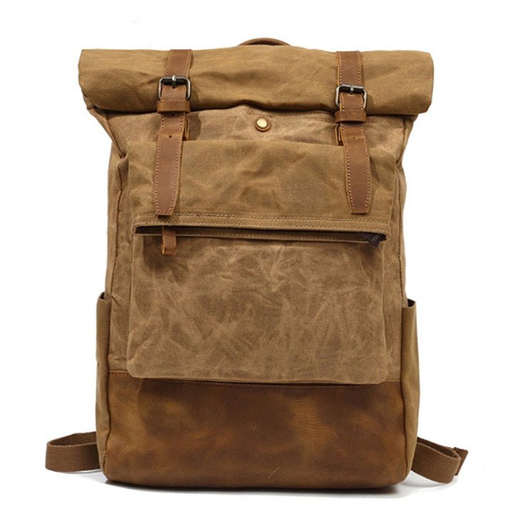 Vintage Canvas Backpack – Unisex Retro Style Laptop Bag | 20–35L - Vintgedrifter