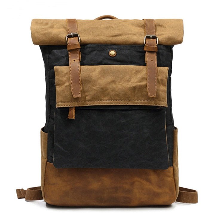 Vintage Canvas Backpack – Unisex Retro Style Laptop Bag | 20–35L - Vintgedrifter