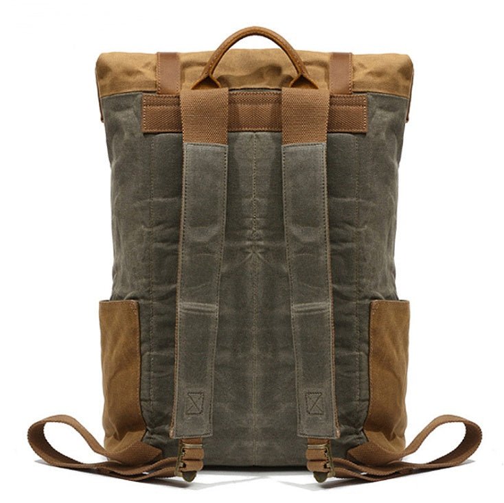 Vintage Canvas Backpack – Unisex Retro Style Laptop Bag | 20–35L - Vintgedrifter
