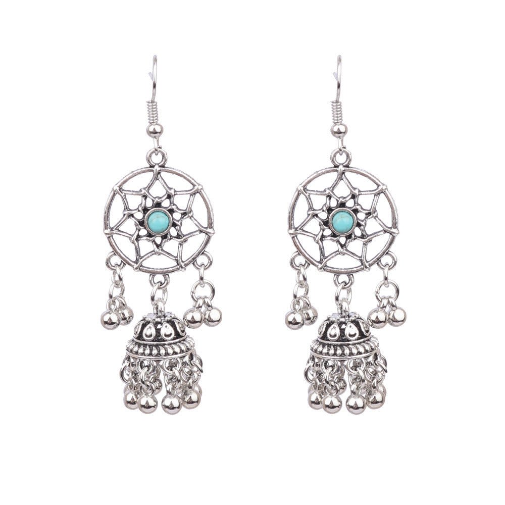 Vintage Ethnic Bell Drop Earrings – Women's Retro Alloy Earrings | 10 Styles - Vintgedrifter