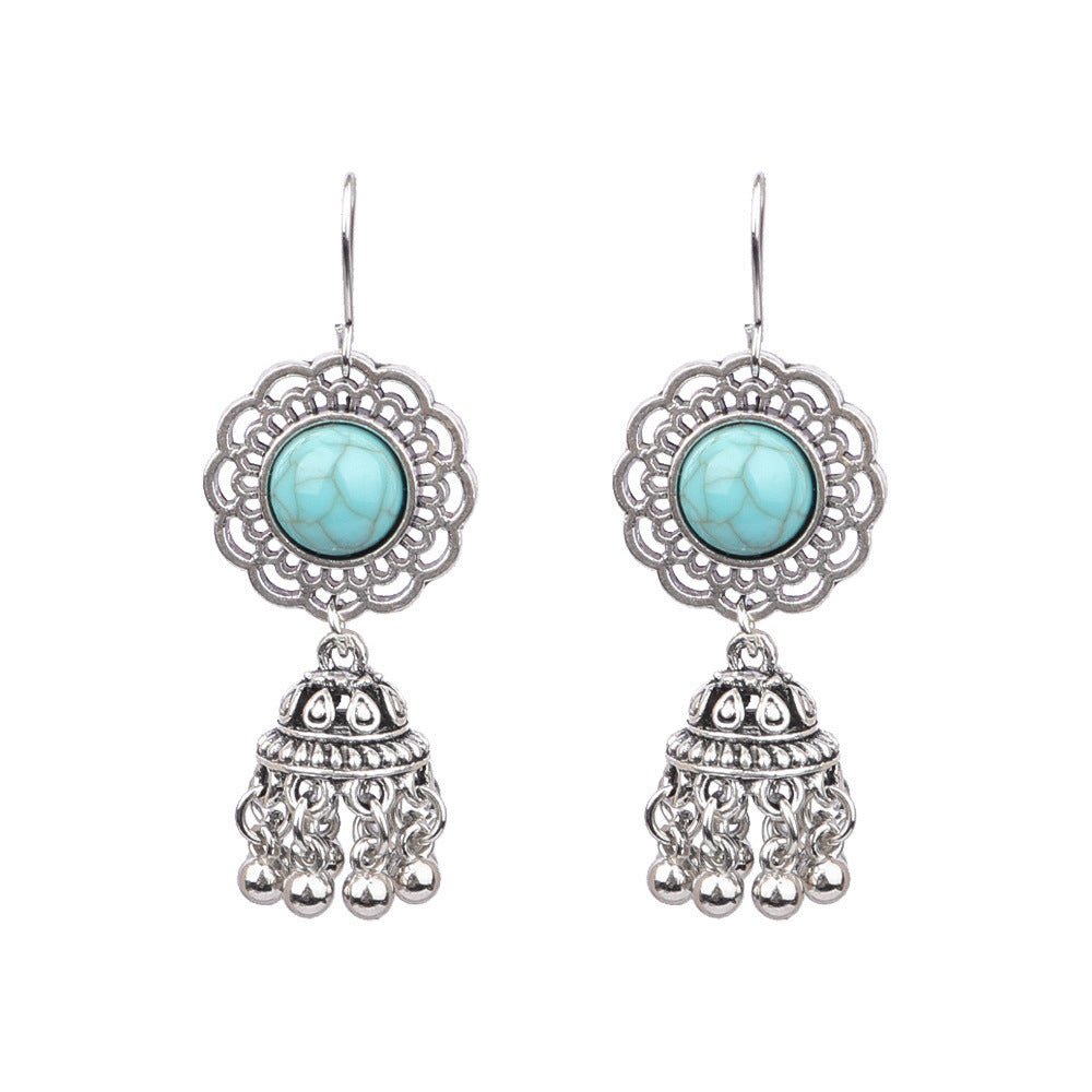 Vintage Ethnic Bell Drop Earrings – Women's Retro Alloy Earrings | 10 Styles - Vintgedrifter
