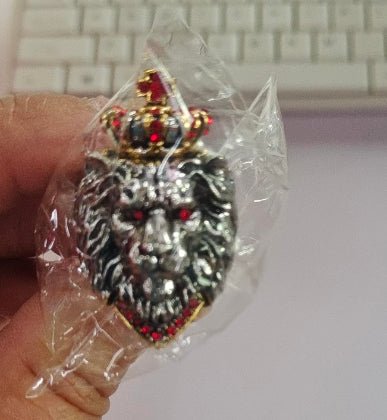 Vintage Lion Ring – Unisex Metal Animal Ring | Gold & Silver - Vintgedrifter
