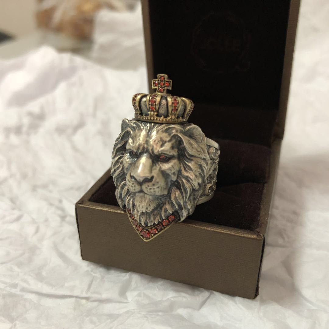 Vintage Lion Ring – Unisex Metal Animal Ring | Gold & Silver - Vintgedrifter
