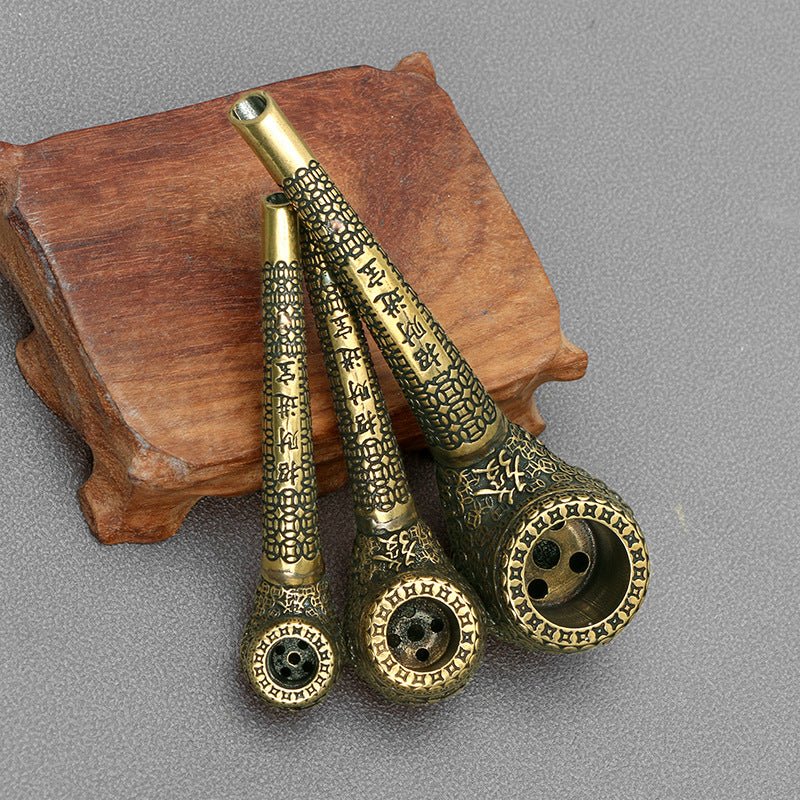 Vintage Pure Copper Vintage Men's Metal Smoking Set - Vintgedrifter