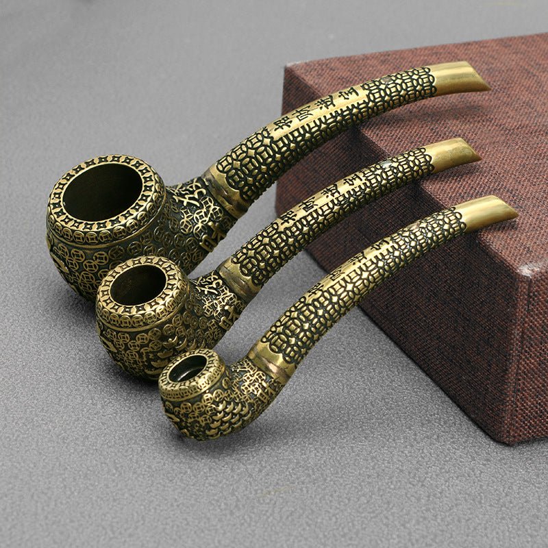 Vintage Pure Copper Vintage Men's Metal Smoking Set - Vintgedrifter